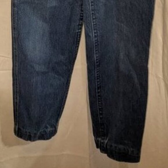 Lee Riders Vintage Super High Waisted Rise Pleated Front Tapered Leg Mom Jeans - Picture 4 of 5
